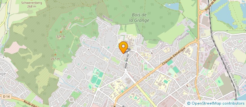 localisation de l'entreprise SCI JULES VERNE 2 à THIONVILLE