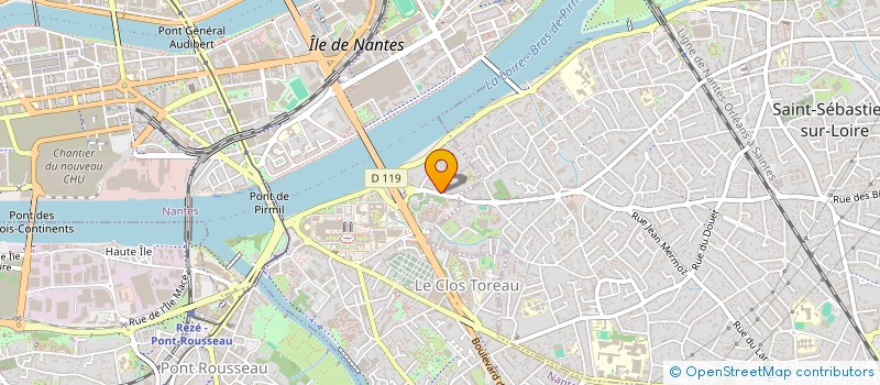 localisation de l'entreprise SCI JULES VERNE à NANTES