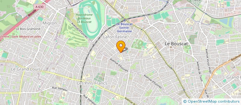 localisation de l'entreprise SCI JULETO 69 à LE BOUSCAT