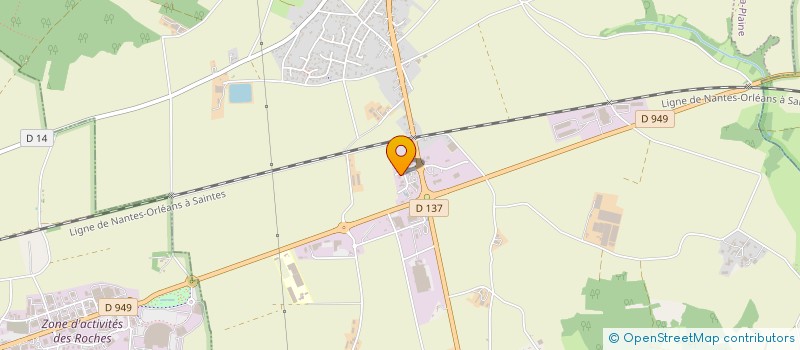 localisation de l'entreprise SCI JULEX  SAINTE-GEMME-LA-PLAINE