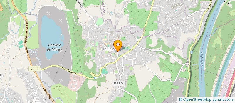 localisation de l'entreprise SCI JULEXIS  MILLERY