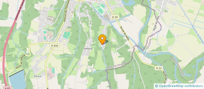 localisation de l'entreprise SCI JULGO  AIRE-SUR-L'ADOUR