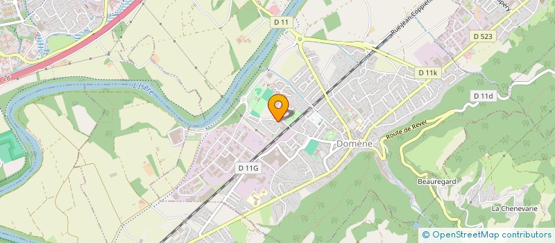 localisation de l'entreprise SCI JULHIET  DOMENE