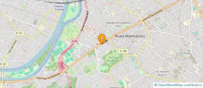 localisation de l'entreprise SCI JULHIET MALMAISON à RUEIL-MALMAISON