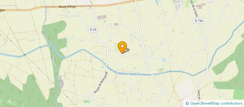 localisation de l'entreprise SCI JULIA 25  EYGALIERES