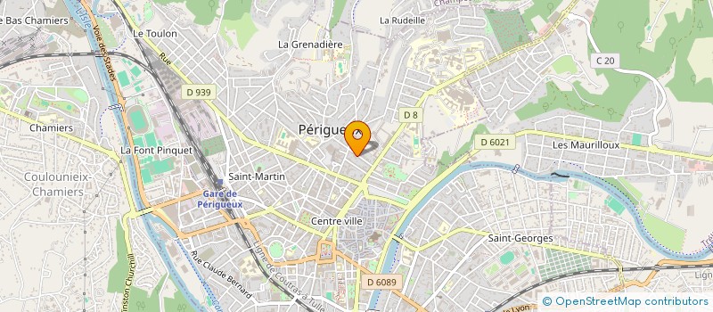 localisation de l'entreprise SCI JULIA à PERIGUEUX