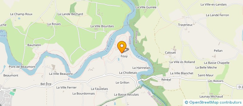 localisation de l'entreprise SCI JULIA  GUITTE