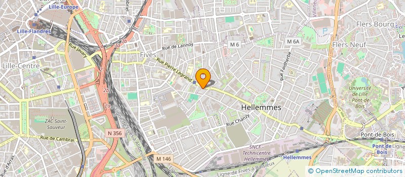 localisation de l'entreprise SCI JULIA à LILLE