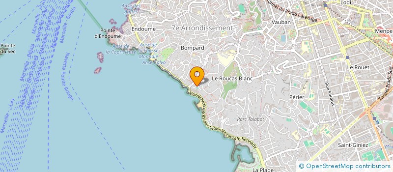 localisation de l'entreprise SCI JULIA à MARSEILLE 7
