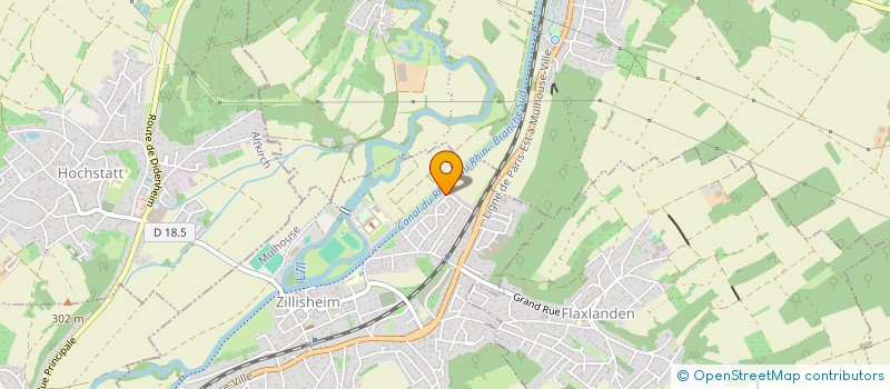 localisation de l'entreprise SCI JULIA  ILLFURTH