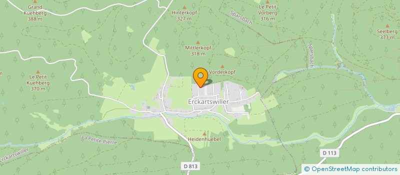 localisation de l'entreprise SCI JULIA  ERCKARTSWILLER