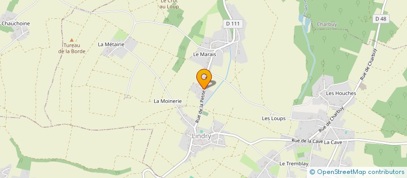 localisation de l'entreprise SCI JULIA  LINDRY