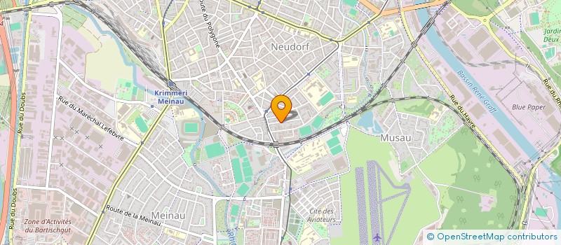 localisation de l'entreprise SCI JULIAC  STRASBOURG