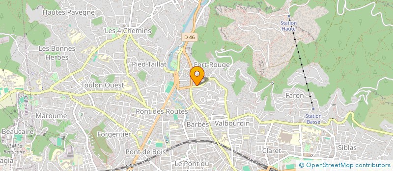 localisation de l'entreprise SCI JULIAMBRE  TOULON