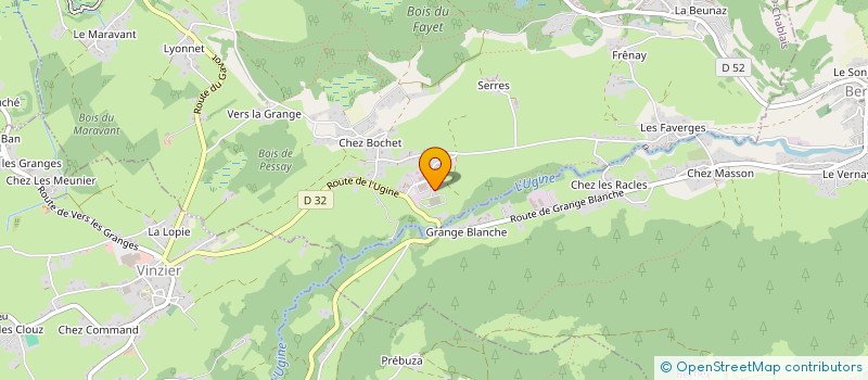 localisation de l'entreprise SCI JULIANA  SAINT-PAUL-EN-CHABLAIS