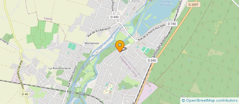 localisation de l'entreprise SCI JULIANA à CHALETTE-SUR-LOING