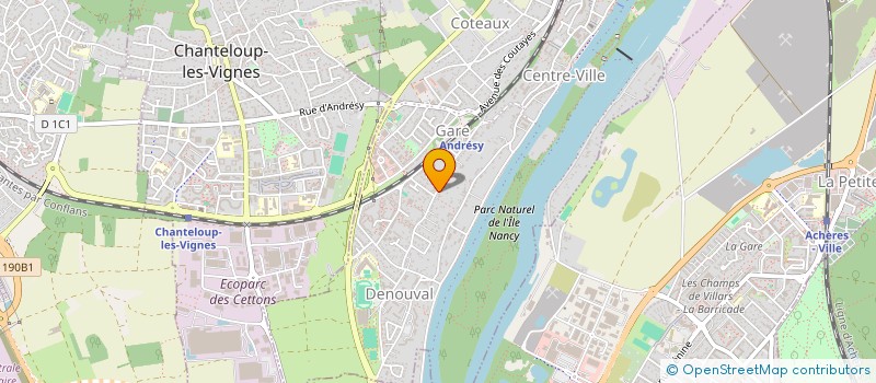 localisation de l'entreprise SCI JULIANA DES BAINS  ANDRESY