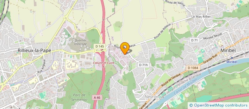 localisation de l'entreprise SCI JULIAND  NEYRON