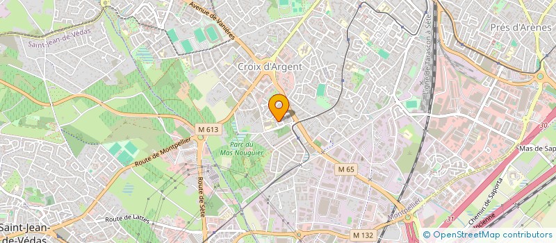 localisation de l'entreprise SCI JULIANE à MONTPELLIER