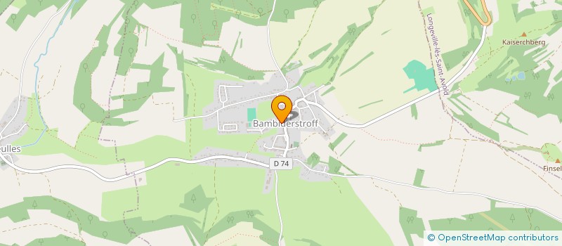 localisation de l'entreprise SCI JULIANE  BAMBIDERSTROFF