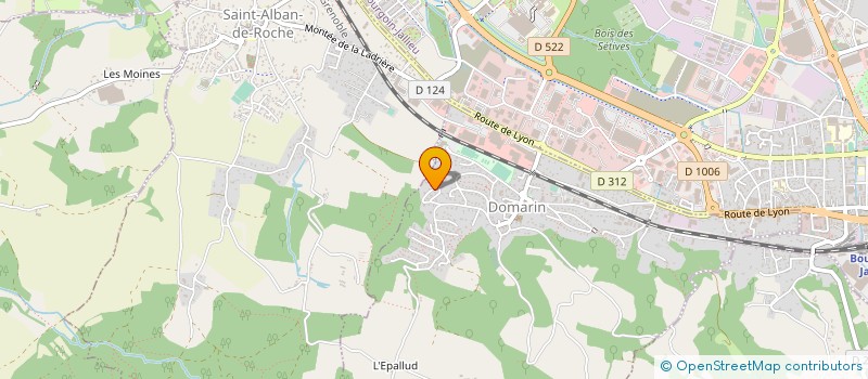 localisation de l'entreprise SCI JULICA  DOMARIN