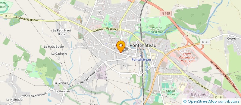 localisation de l'entreprise SCI JULICE  PONTCHATEAU