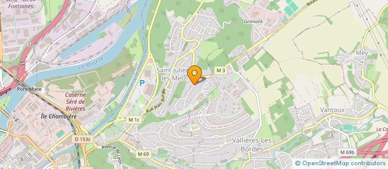 localisation de l'entreprise SCI JULICE à SAINT-JULIEN-LES-METZ
