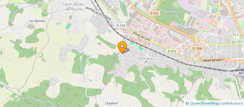 localisation de l'entreprise SCI JULIDOM  DOMARIN