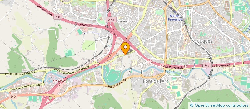 localisation de l'entreprise SCI JULIE à AIX-EN-PROVENCE