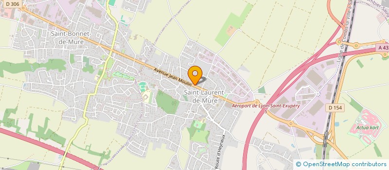 localisation de l'entreprise SCI JULIE  SAINT-LAURENT-DE-MURE