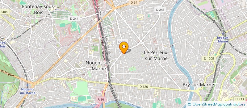 localisation de l'entreprise SCI JULIE à LE PERREUX-SUR-MARNE