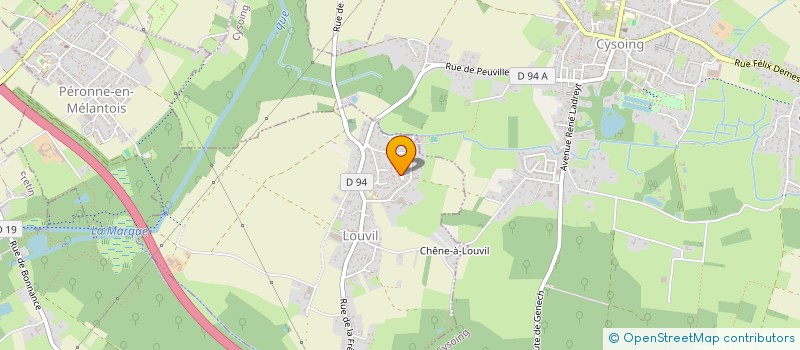 localisation de l'entreprise SCI JULIE  LOUVIL