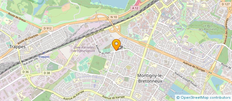 localisation de l'entreprise SCI JULIE  MONTIGNY-LE-BRETONNEUX