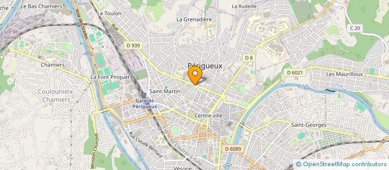 localisation de l'entreprise SCI JULIE à PERIGUEUX