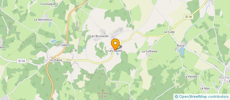 localisation de l'entreprise SCI JULIE à ROCHES