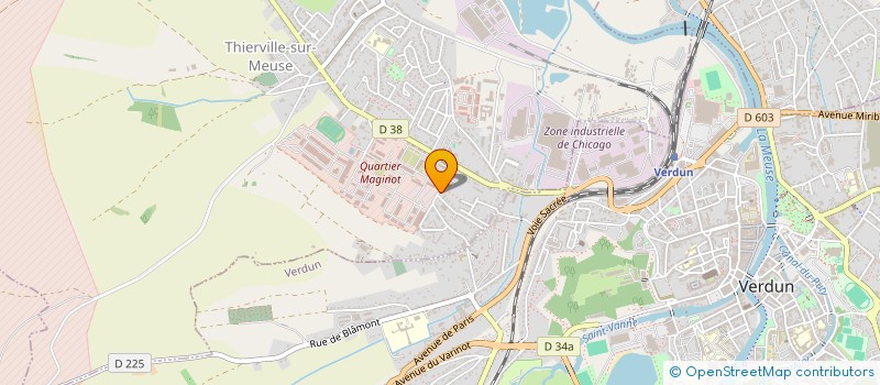 localisation de l'entreprise SCI JULIE à THIERVILLE-SUR-MEUSE