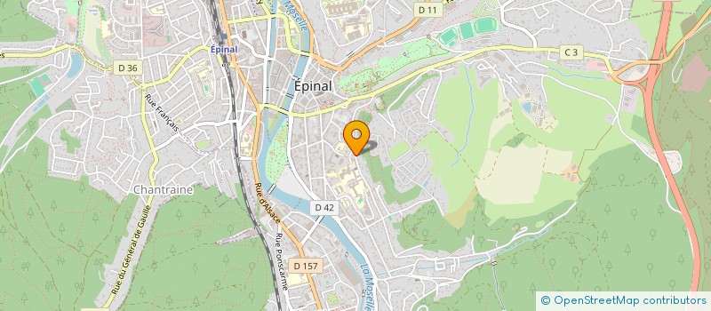 localisation de l'entreprise SCI JULIE à EPINAL