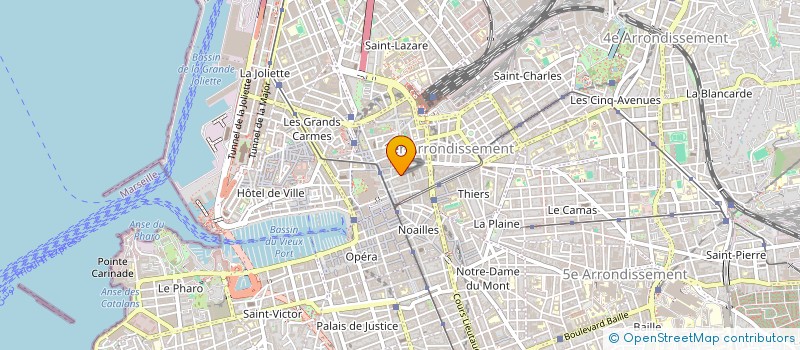 localisation de l'entreprise SCI JULIE à MARSEILLE