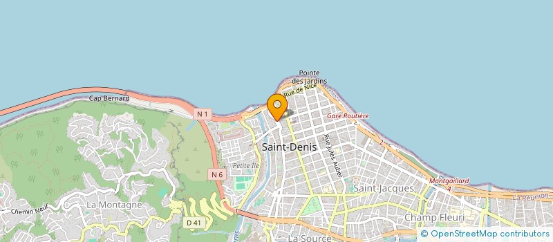 localisation de l'entreprise SCI JULIE à SAINT-DENIS