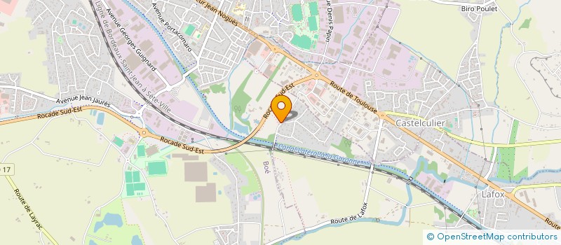 localisation de l'entreprise SCI JULIE FILANTE  BOE