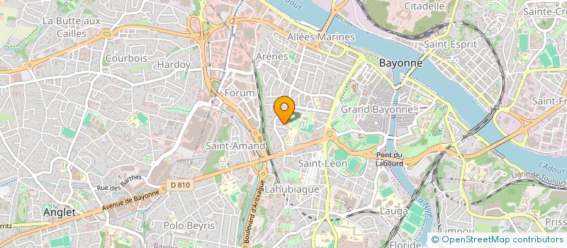 localisation de l'entreprise SCI JULIE G à BAYONNE