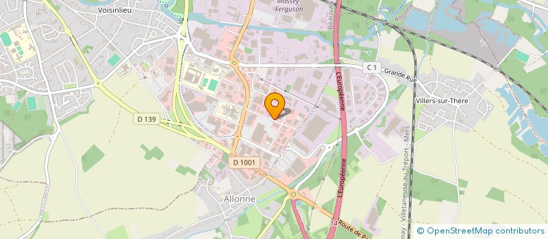 localisation de l'entreprise SCI JULIEN  BEAUVAIS