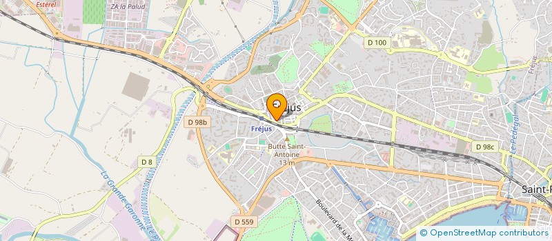 localisation de l'entreprise SCI JULIEN à FREJUS