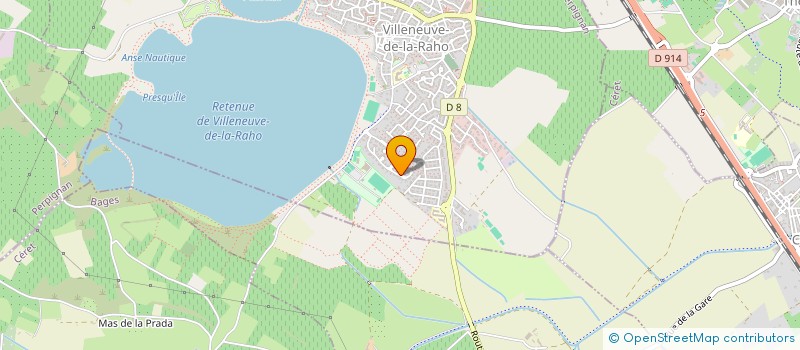 localisation de l'entreprise SCI JULIEN  VILLENEUVE-DE-LA-RAHO