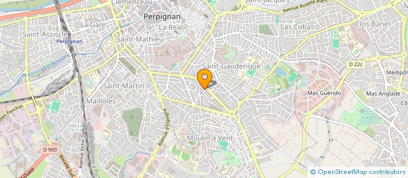 localisation de l'entreprise SCI JULIEN à PERPIGNAN