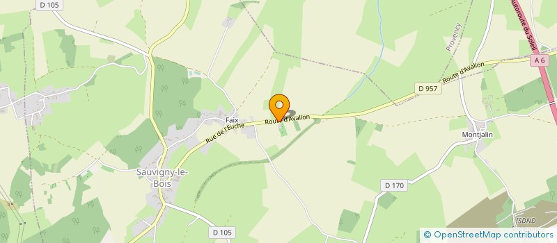 localisation de l'entreprise SCI JULIEN à SAUVIGNY-LE-BOIS