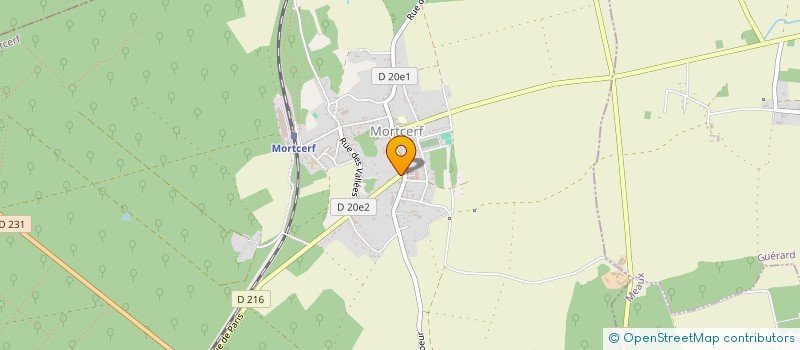 localisation de l'entreprise SCI JULIEN  MORTCERF