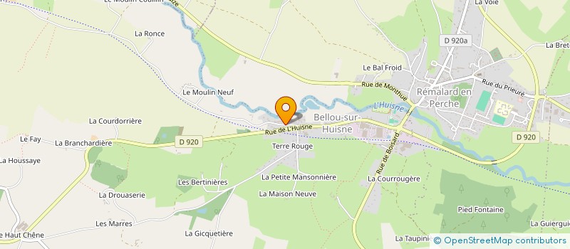localisation de l'entreprise SCI JULIEN à REMALARD-EN-PERCHE