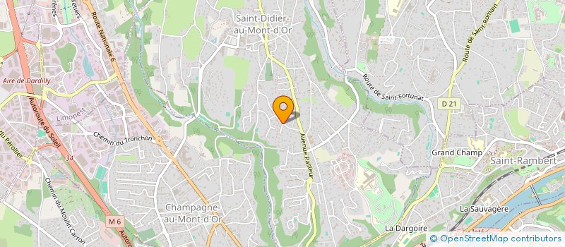 localisation de l'entreprise SCI JULIEN  SAINT-DIDIER-AU-MONT-D OR