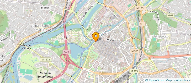 localisation de l'entreprise SCI JULIEN  METZ